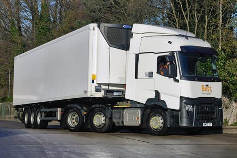 Best Food Logistics has placed a landmark order for 286 Carrier Transicold systems