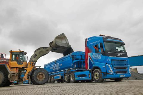 The Ashcourt Group has taken delivery of four new Volvo FH Electric 6x2 tractor units as the  business looks to accelerate its sustainability ambitions
