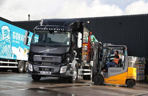 Butcombe Brewery has taken delivery of its two latest Volvo trucks as part of its ongoing  fleet transition from a rival vehicle manufacturer.