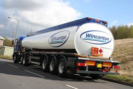 Wincanton fuel tanker