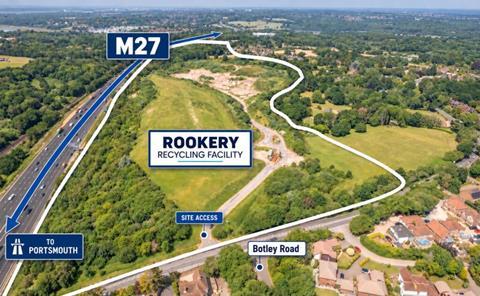 The company said its acquisition of the facility extended its recycling and aggregates network.