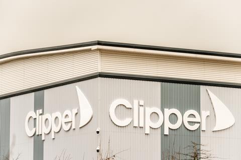 Northampton,Uk,January,23,2018:,Clipper,Logistics,Logo,Sign,On