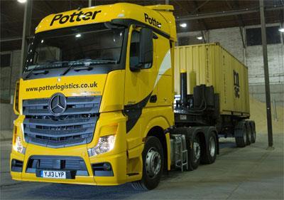 Potter Logistics at Selby distribution centre