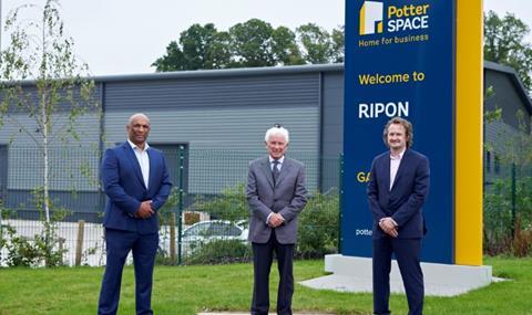 Potter Space new MD (L to R) Jason Rockett, Derrick Potter and Matthew Lamb