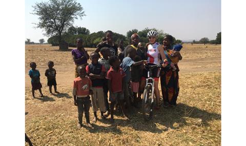Jayne Gray - Transaid Cycle Zambia 2018