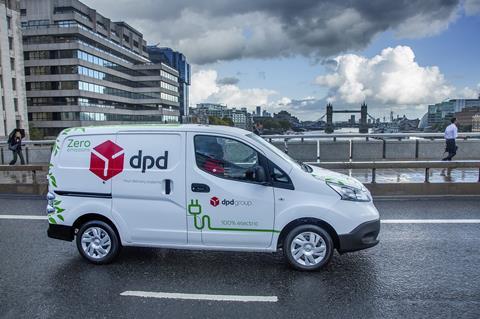 DPD electric Nissan