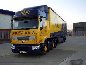 Nigel Rice Transport truck