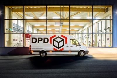 DPD vehicle at depot