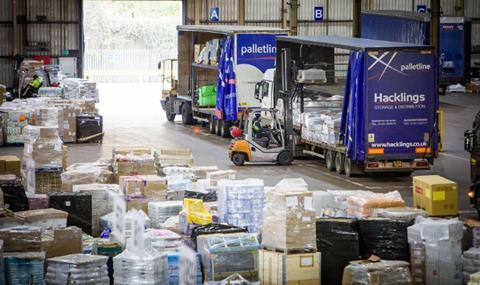 Palletline celebrates record volumes