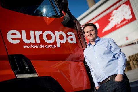 Andrew Baxter, Managing Director Europa Worldwide Group