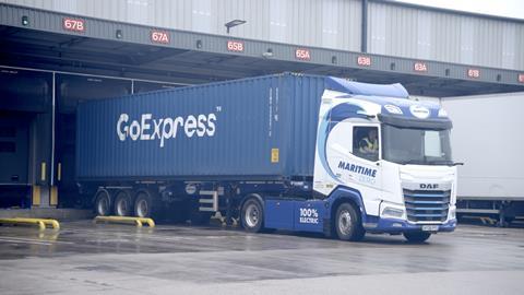 End-to-end transit times between DPD's Leicestershire hub and Glasgow were completed in under seven hours.
