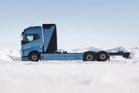 Volvo FCEV testing