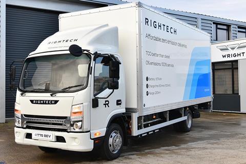 The RT75 can be specified with a 3,365mm, 3,845mm or 4,475mm wheelbase.