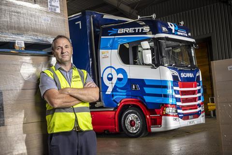 Simon Brett, MD at Bretts Transport