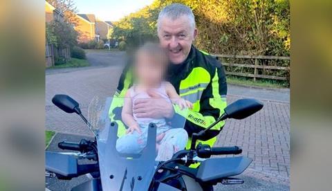 Motorcyclist Nigel Osler died following a collision with a lorry