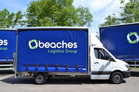 Beaches Logistics truck