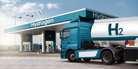 Hydrogen fuel station