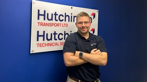 Iain Sharples, Hutchinson's new operations manager.
