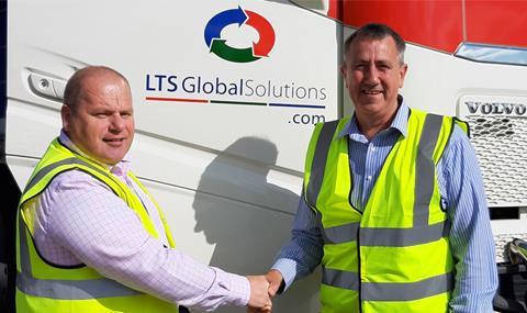 Dave Hands (L) and Jeff Broom, who heads up the new Show Freight division for LTS Global Solutions