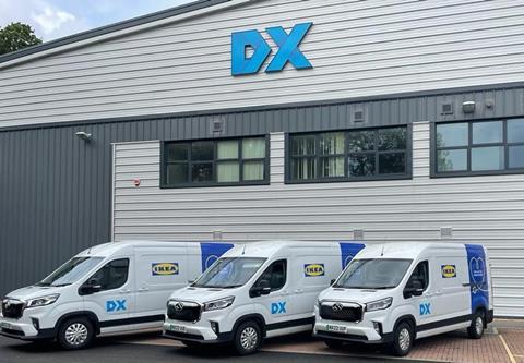 DX (Group) plc - New electric vehicles serving IKEA deliveries[57266]