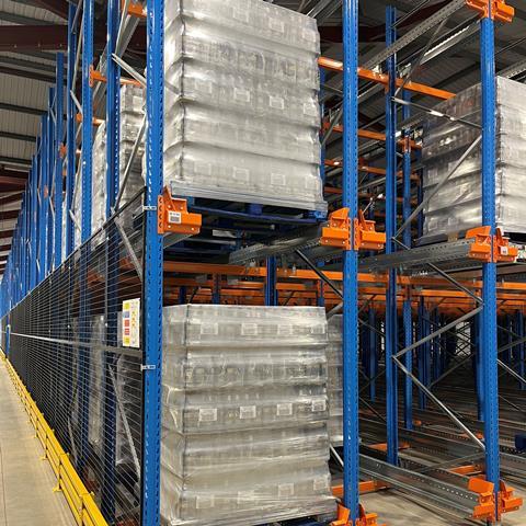 The new facility also introduces a semi-automated warehouse featuring an advanced shuttle racking system.