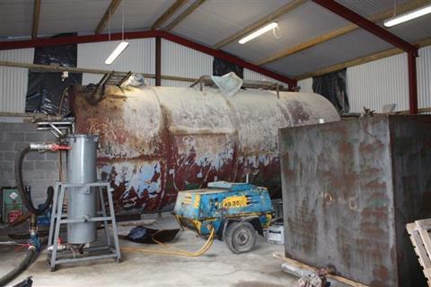 HMRC NI 14.12 Co. Armagh Diesel Laundering Plant Dismantled Cullyhanna