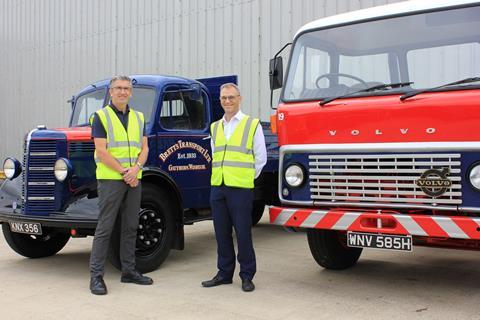 Simon Stockwin (left) MD and Simon Brett CEO of Bretts Transport.