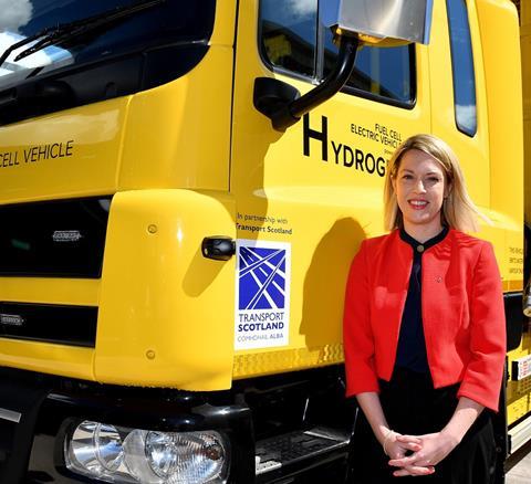 Transport Minister Jenny Gilruth