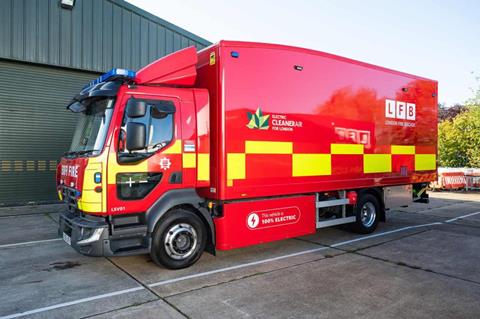 The electric lorries replace diesel variants in the fleet.