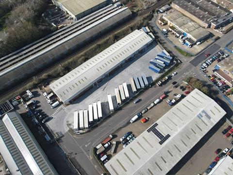 Roberts Transport's new site at Wick.