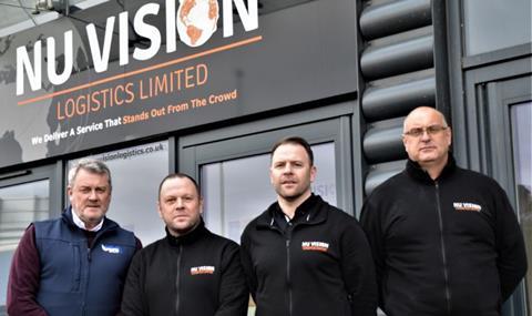 NU VIsion Join UPN - Left to Right - Kevin Nightingale - Regional Director - UPN, Jon Thorpe - Director, Paul Thorpe - Director, Simon Marston - Revill - General Manager - NU Vision Logisti