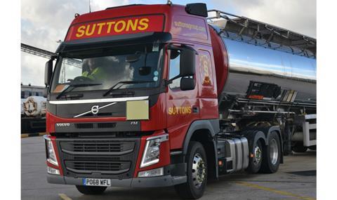 Suttons Tanker truck