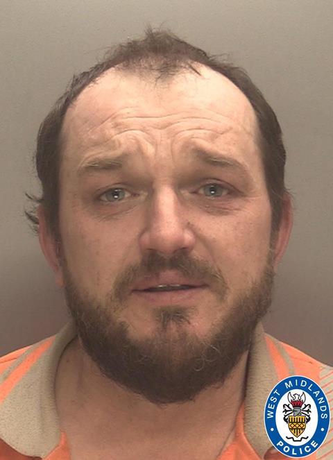 Darren Coffey was arrested following the rampage.