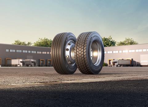 Continental is restructuring its tyre line up for general haulage truck applications