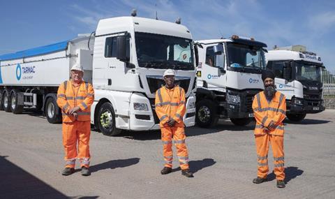 Tarmac reaches major milestone for HGV emissions standards IMAGE