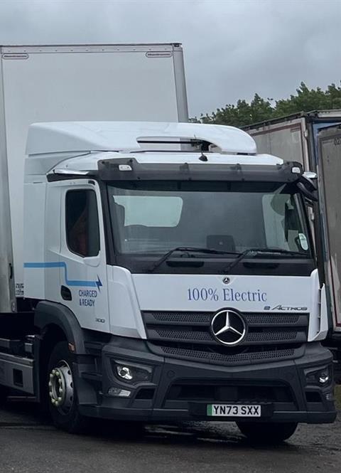 The fully electric HGVs will operate out of DP World's Swindon base.