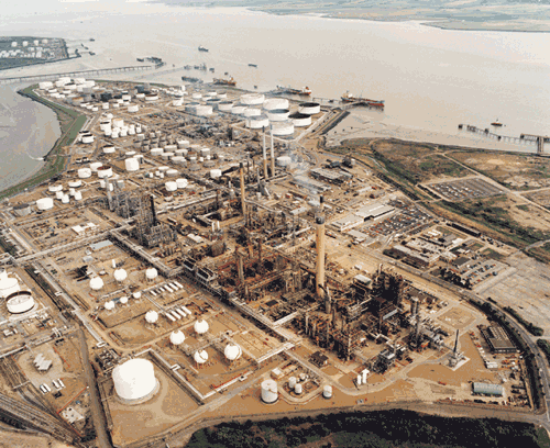 Coryton oil refinery